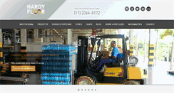 Desktop Screenshot of hardyfloor.com.br